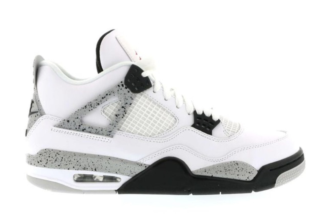 Jordan 4 Retro White Cement