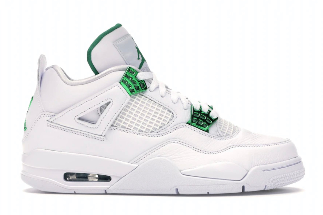 Jordan 4 Retro Metallic Green
