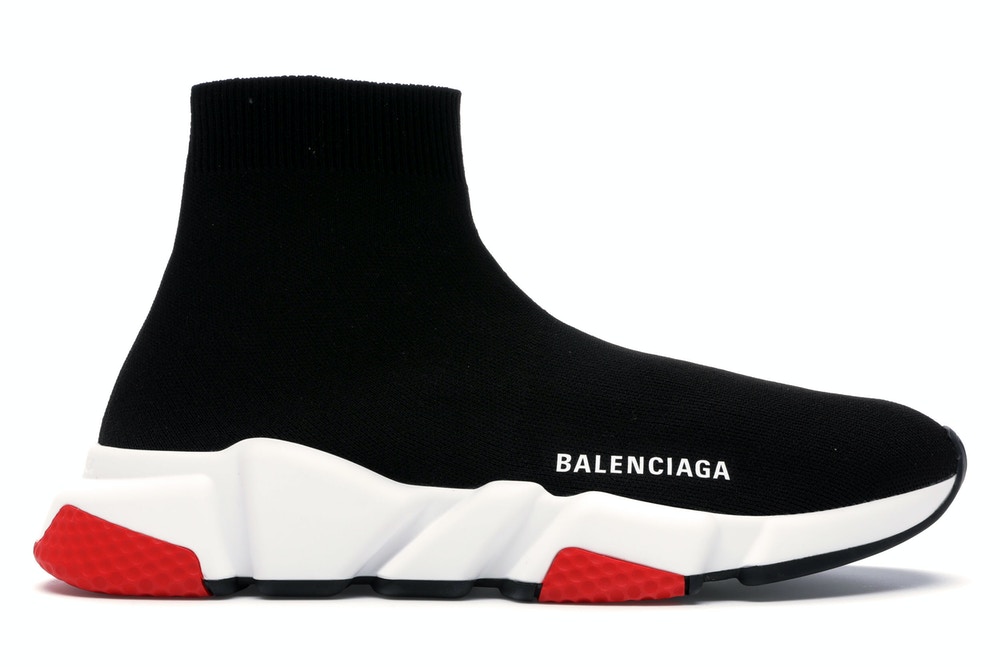 Ba*len*cia*ga speed trainer black red