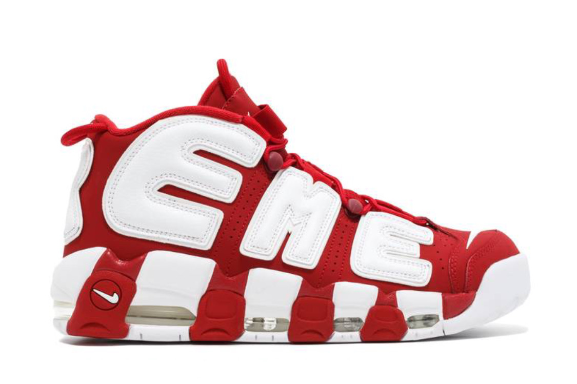 nike air more uptempo S*p*e “S*ptempo” red