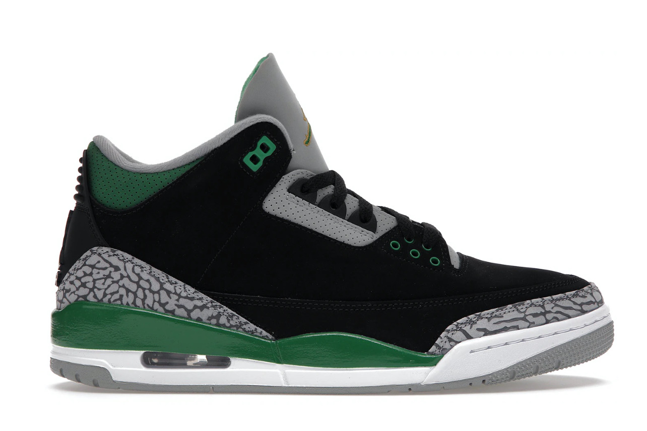 AJ 3 Retro Pine Green