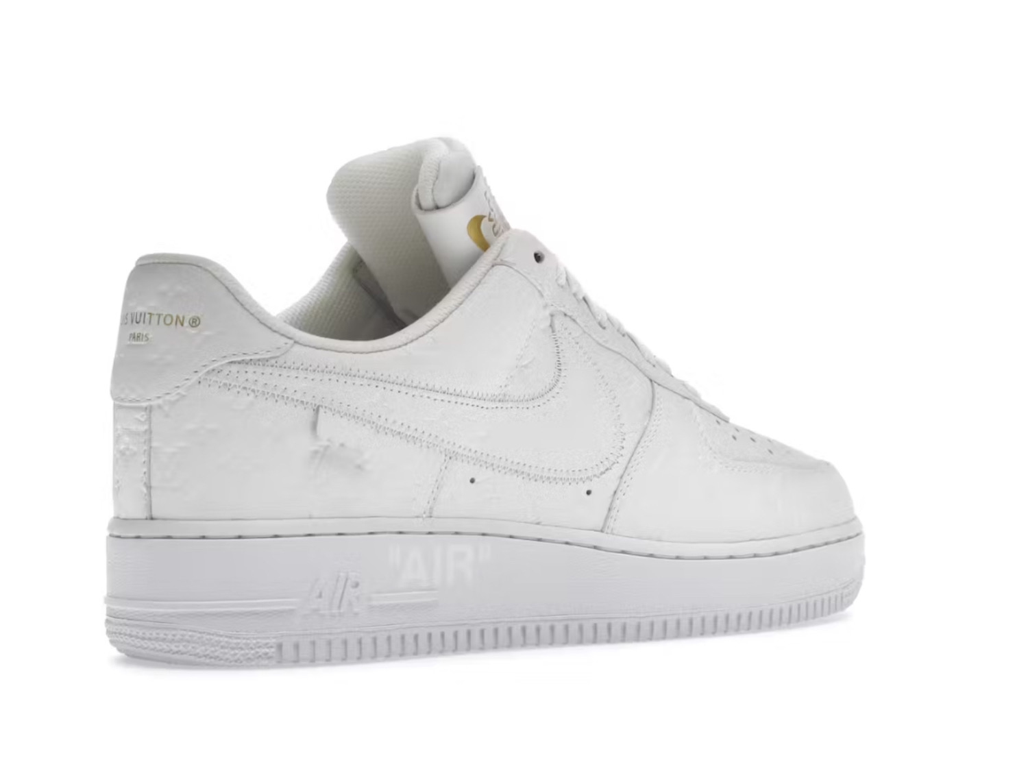 l**is V*t*n nike air force 1 low by virgil abloh white
