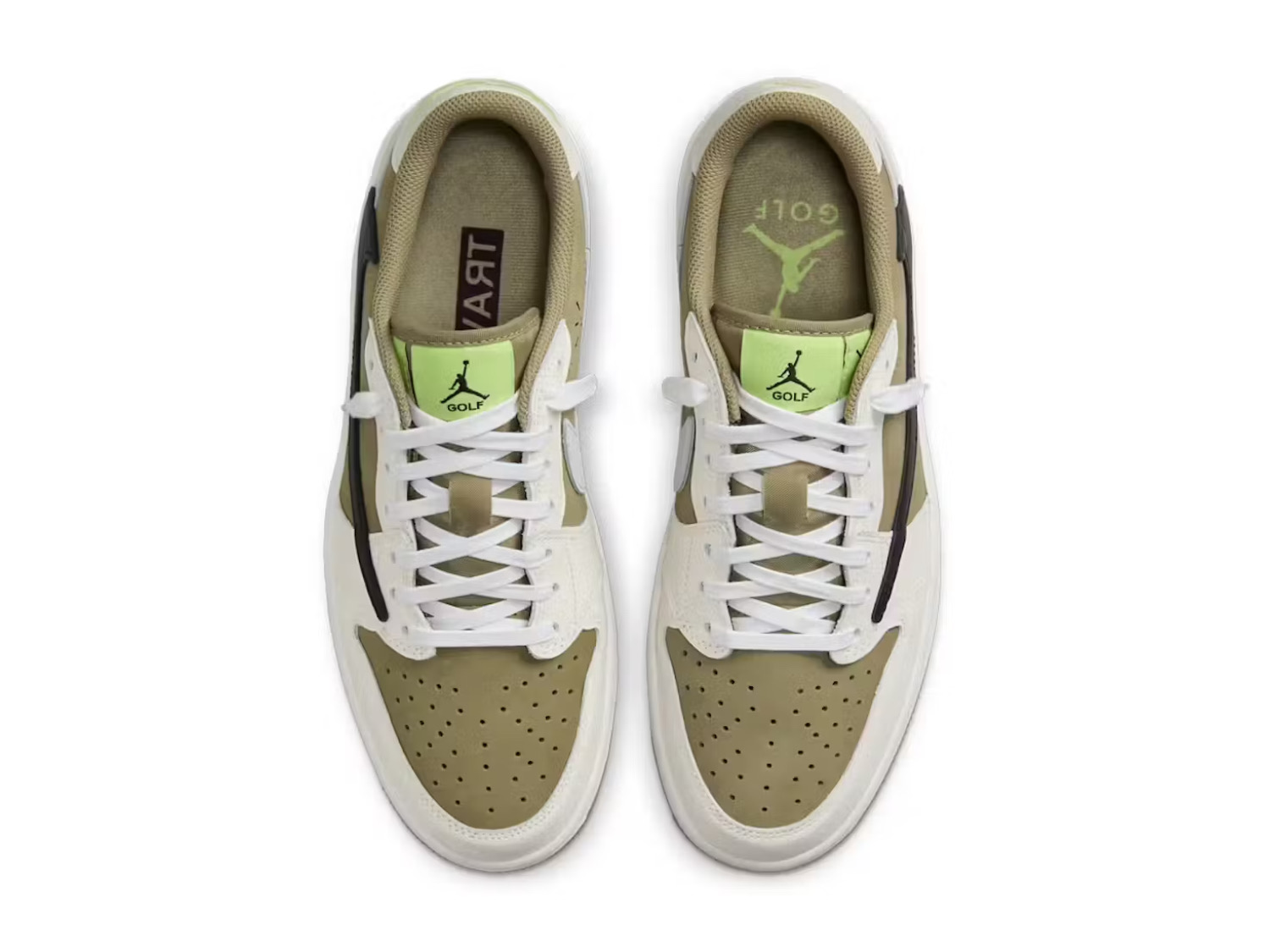 Jordan 1 Retro Low Golf Travis Scott Neutral Olive
