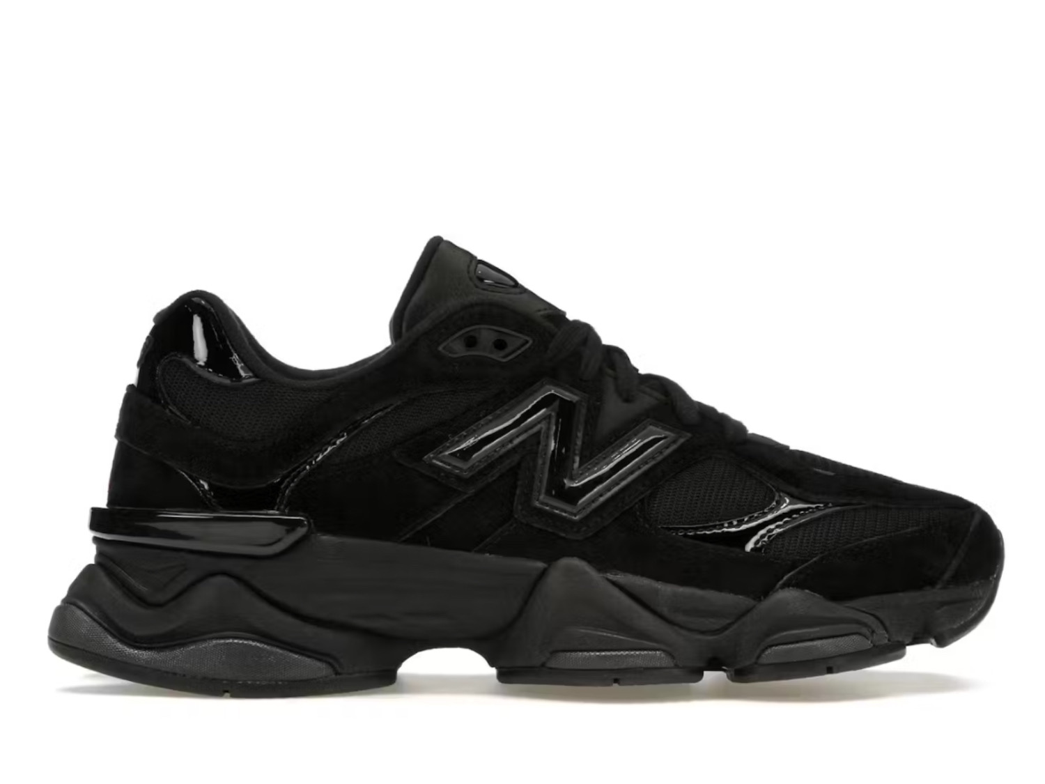 New Balance 9060 Triple Black Patent
